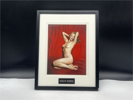 8”x10” FRAMED MARYLN MONROE PICTURE