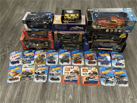 COLLECTION OF DIECAST CARS