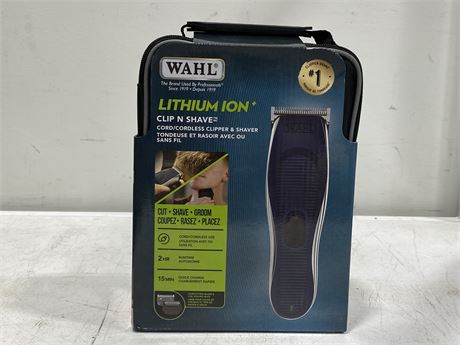 NEW WAHL CORDLESS/CORD CLIPPER & SHAVER