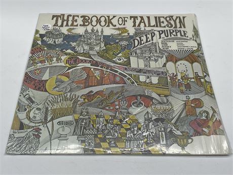 SEALED DEEP PURPLE - THE BOOK OF TALIESYN