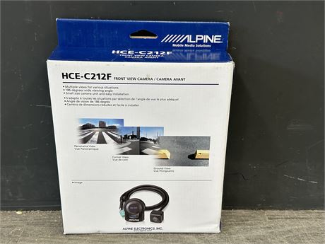 NEW ALPUNE HCE-C212F FRONT VIEW CAMERA