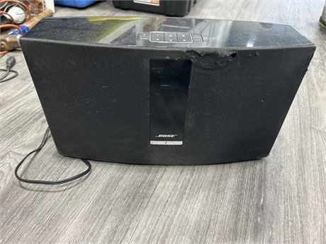 BOSE SOUNDTOUCH 30 SPEAKER - FABRIC HAS RIP ON FRONT - UNTESTED/AS IS