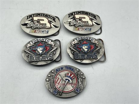 5 LIMITED EDITION BELT BUCKLES