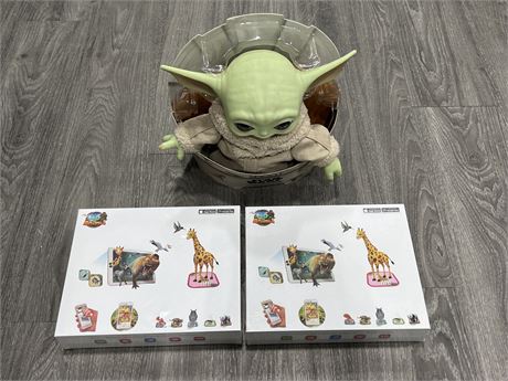 2 NEW 4D ANIMAL EDUCATIONAL GAMES + NEW BABY YODA