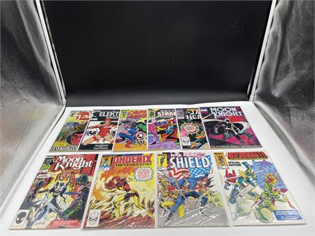 10 FIRST ISSUE COMICS