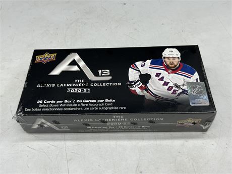 SEALED NHL UD 2020/21 ALEXIS LAFRENIERE COLLECTION BOX