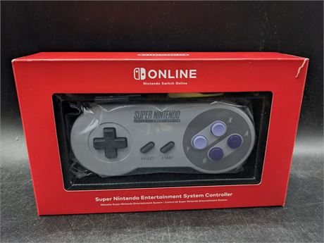 RARE - NINTENDO SWITCH ONLINE - SNES STYLE CONTROLLER - MINT CONDITION