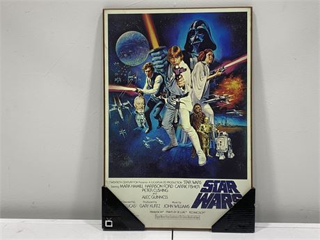 STAR WARS PICTURE (13”x19”)