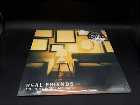 SEALED - REAL FRIENDS - LIMITED WHITE LP (FEAR00012) - ONLY 1000 COPIES PRODUCED