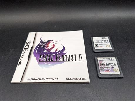 FINAL FANTASY IV & XII - VERY GOOD CONDITION - DS