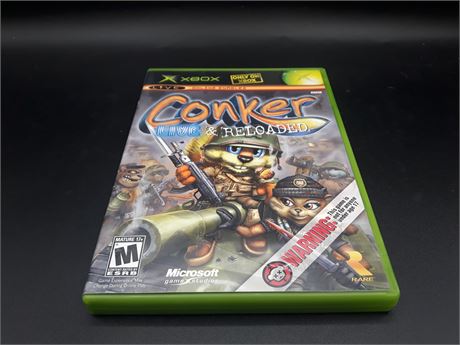 CONKERS LIVE & RELOADED - VERY GOOD CONDITION - XBOX