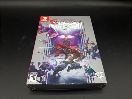 SEALED - BLOODSTAINED CURSE OF THE MOON - LIMITED EDITION  -SWITCH