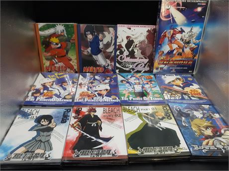 LARGE COLLECTION OF JAPANESE ANIME DVD SETS