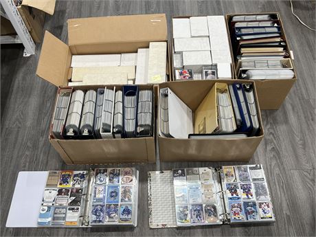 LARGE COLLECTION OF NHL CARDS
