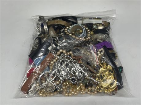 JEWELRY / WATCHES / ECT GRAB BAG - 10”x10”