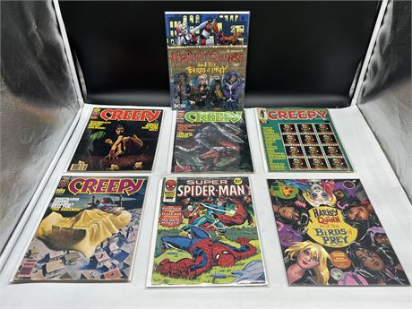 7 MISC COMIC MAGS