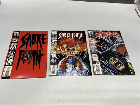 SABRE TOOTH #1-3