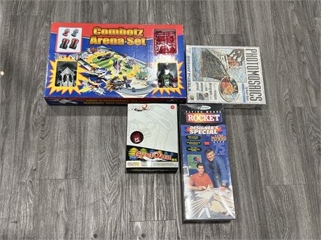NEW IN BOX MODEL KIT, PUZZLE, RC TOY, ETC