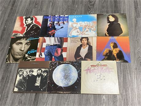 11 MISC GOOD TITLE RECORDS - VG+ - NEAR MINT (NM)