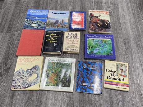 LOT OF MISC BOOKS (Some vintage)