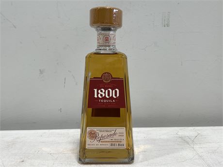 SEALED 1 LITRE “1800” TEQUILA