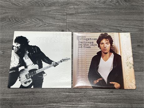 2 BRUCE SPRINGSTEEN RECORDS - NEAR MINT (NM)