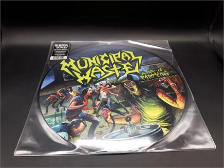 MUNICIPAL WASTE - LIMITED EDITION PICTURE DISC VINYL - NEAR MINT (NM)