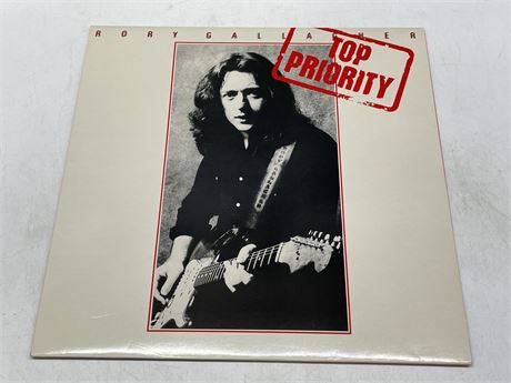 RORY GALLAGHER - TOP PRIORITY - NEAR MINT (NM)