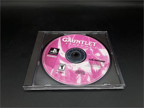 GAUNTLET LEGENDS - DISC ONLY - EXCELLENT CONDITION - PLAYSTATION ONE