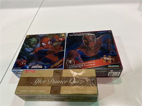SPIDER-MAN PUZZLES/MISC GAME
