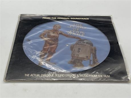 STAR WARS SOUNDTRACK PICTURE DISC