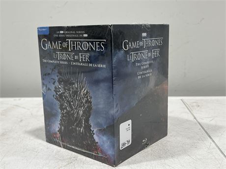 SEALED GAME OF THRONES BLURAY - THE COMPLETE SERIES