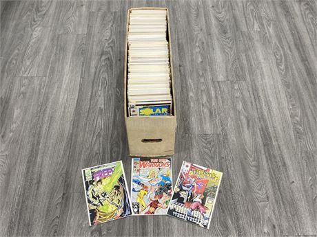 LONG BOX OF BACK ISSUE COMICS