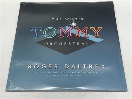 SEALED ROGER DALTREY - THE WHO’S TOMMY ORCHESTRAL 2 LP’S