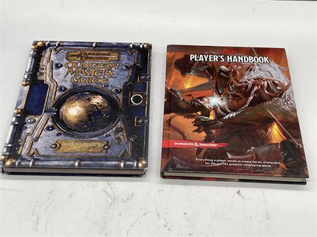 2 DUNGEONS AND DRAGONS BOOKS