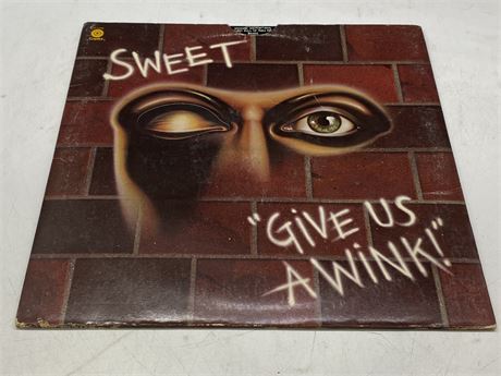 SWEET - GIVE US A WINK - EXCELLENT (E)