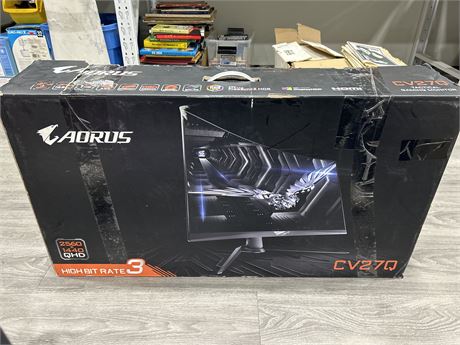 AORIUS GAMING MONITOR IN BOX - EXCELLENT CONDITION