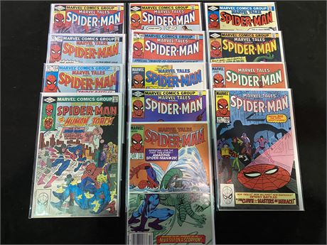 13 MARVEL TALES SPIDER-MAN COMICS