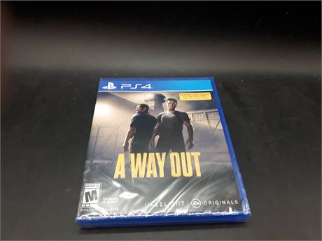 SEALED - A WAY OUT - PS4