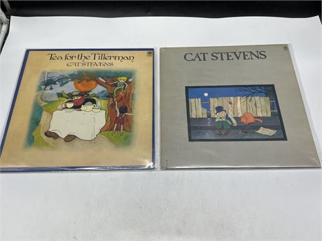 2 CAT STEVENS RECORDS - VG+