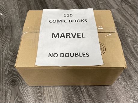 110 MARVEL COMIC BOOKS - NO DOUBLES