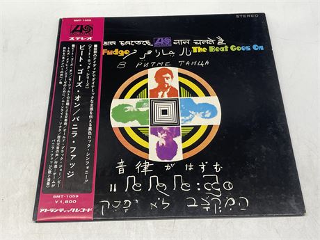 1969 VANILLA FUDGE OG JAPANESE PRESS - THE BEAT GOES ON - NEAR MINT (NM)