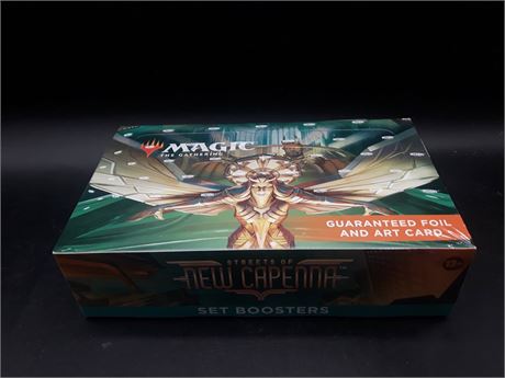 SEALED - MAGIC THE GATHERING NEW CAPENNA - SET BOOSTER BOX