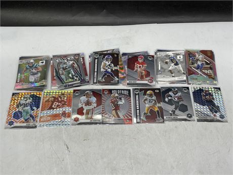 60+ MISC NFL STARS & ROOKIE CARDS