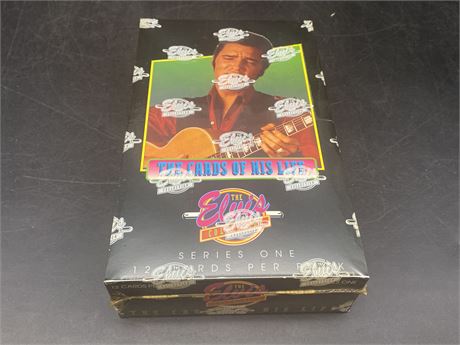 FACTORY SEALED THE ELVIS COLLECTION WAX BOX