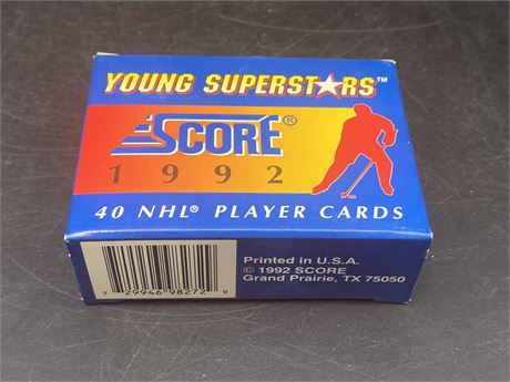 1992 SCORE YOUNG SUPERSTARS HOCKEY COMPLETE SET