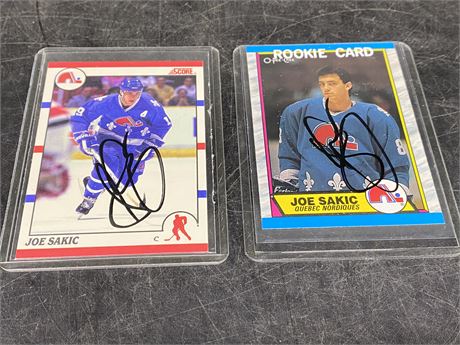 AUTOGRAPHED SAKIC ROOKIE & 2ND YEAR CARDS