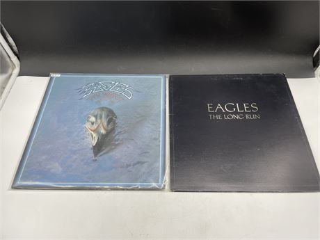 2 EAGLES RECORDS - (VG++)