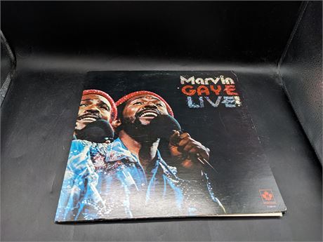 MARVIN GAYE LIVE - GATEFOLD EDITION - VG+ (SLIGHTLY SCRATCHED) VINYL