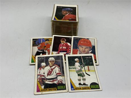 CASE OF 1987/88 NHL CARDS